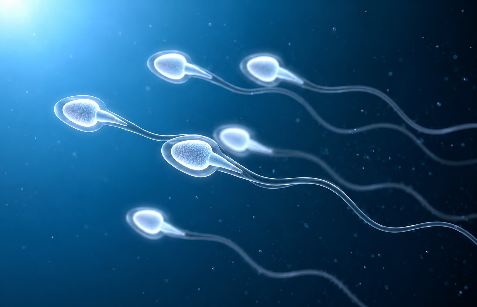 Infographic explaining daily sperm production